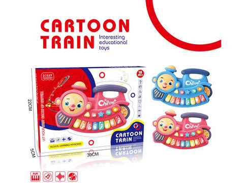Train electronic organ, light music
