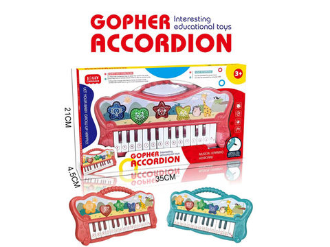 Cartoon whack mouse animal electronic organ
