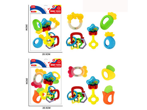 9-piece baby rattle teethgel