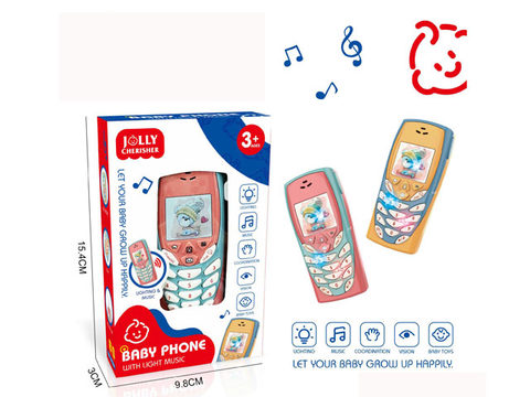 Cartoon intelligent early education mobile phone model