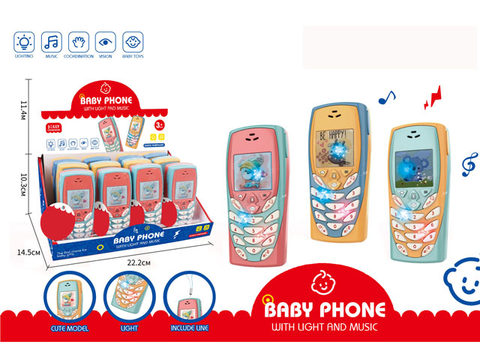 Cartoon intelligent early education mobile phone model