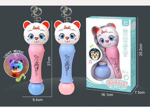 Light, music, cute electric bubble stick