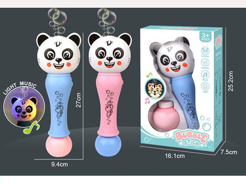 Light, music, cute electric bubble stick