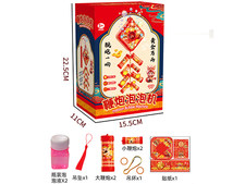 电动鞭炮泡泡机