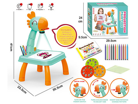 Intelligent projection painting machine (music) Flamingo