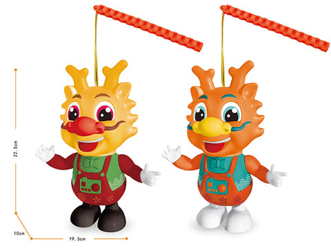 Dancing auspicious dragon lantern