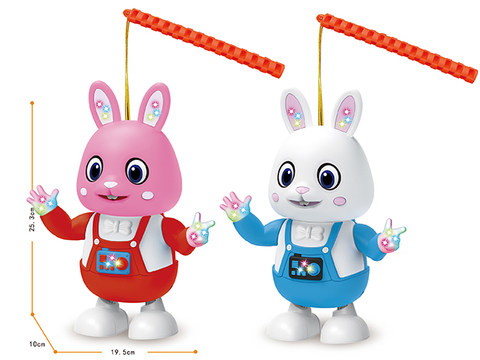 Dancing rabbit lantern
