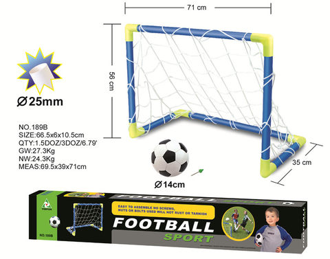large football gate