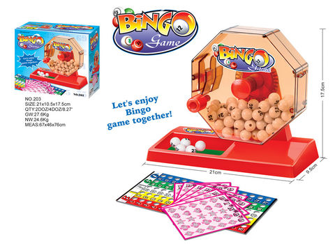 Lucky Bingo Machine 75 yards