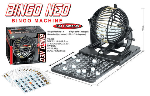 Lucky Bingo Machine 75 yards