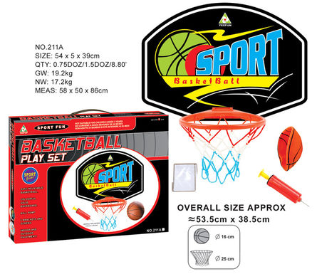 Black basketball board
