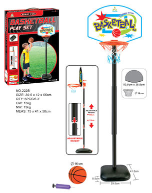 Lifting basketball table