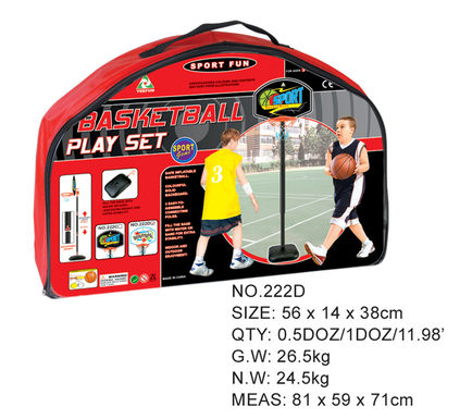 White plastic basketball table