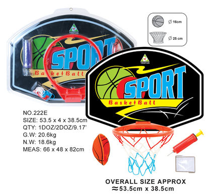 Black basketball board