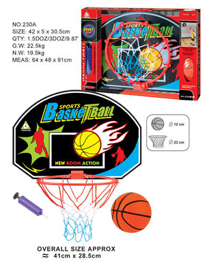 Black basketball board