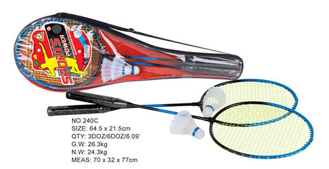 Aluminum alloy badminton racket