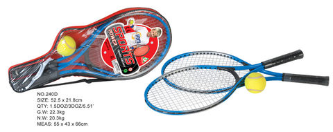 Aluminum alloy tennis racket