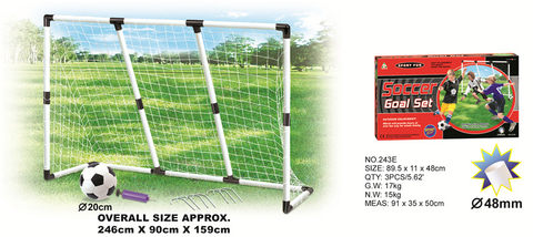extremely large football goal