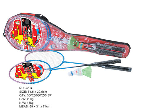 Aluminum alloy badminton racket