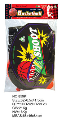 Plastic basketball table