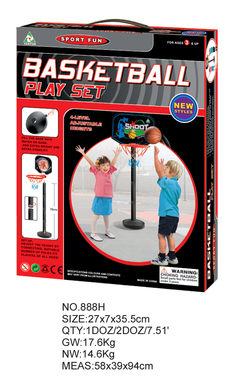 Plastic basketball table