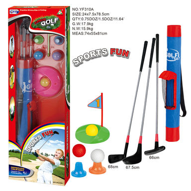 Simulated small golf backpack
