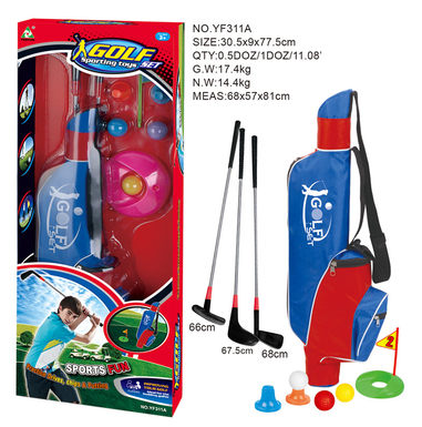 Simulated large golf backpack