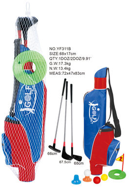 Simulated large golf backpack