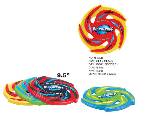 9.5 inch PU Frisbee