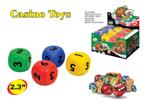2.3 Inch digital dice