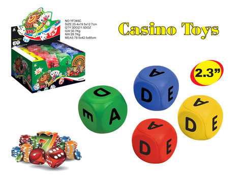 2.3 Inch English dice