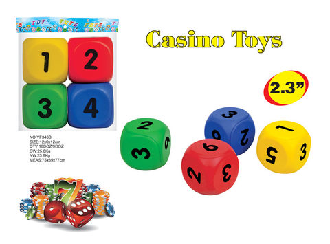 2.3 Inch digital dice