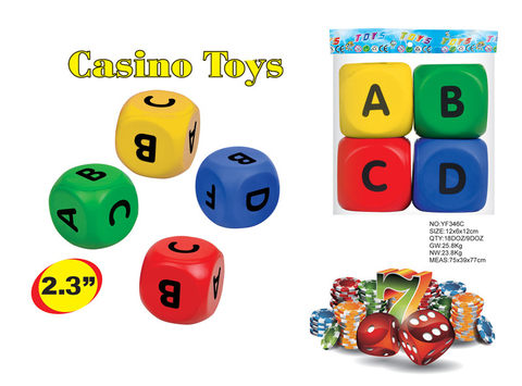 2.3 Inch English dice