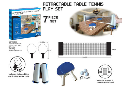 Table tennis grid set