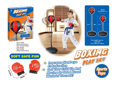 Small upright boxing set