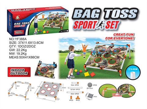 Dinosaur sandbag board