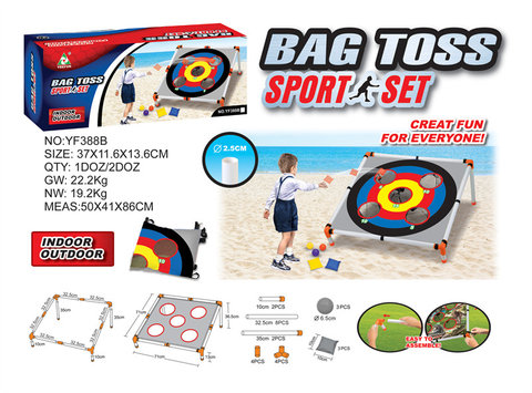 Dart target sandbag board