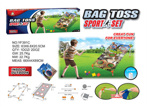 Dinosaur sandbag board