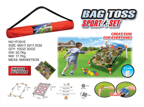 Dinosaur sandbag board