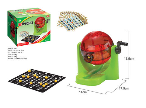 Lucky Bingo Machine 75 yards
