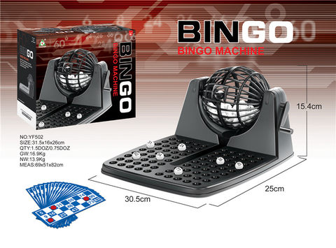 Lucky Bingo machine 90 yards