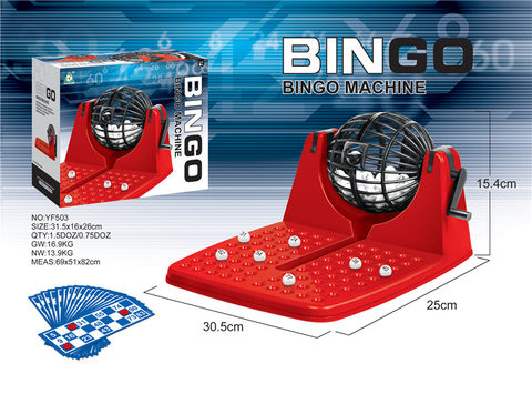Lucky Bingo machine 90 yards