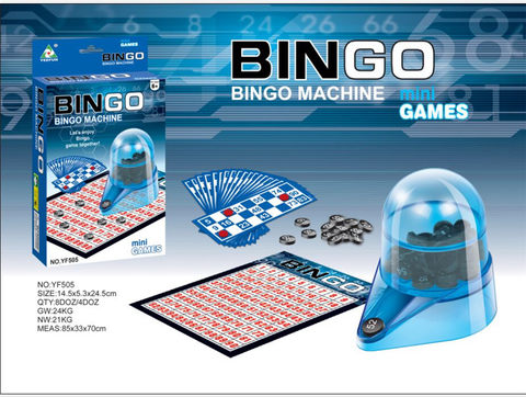 Lucky Bingo machine 90 yards