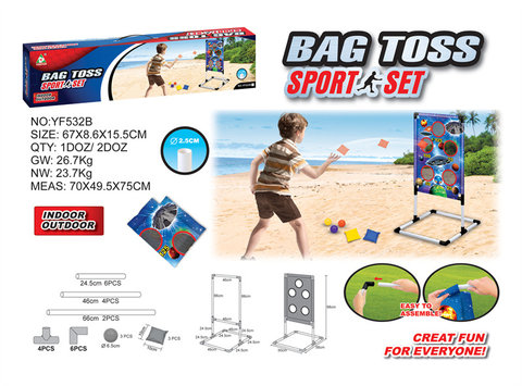Vertical UFO sandbag board
