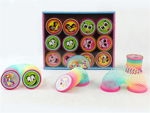 12 luminous lights and rainbow rings educational toys