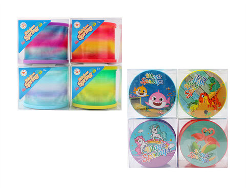 Double-cover lighting film box rainbow circle educational toy