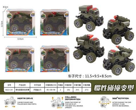 Inertial collision variant military