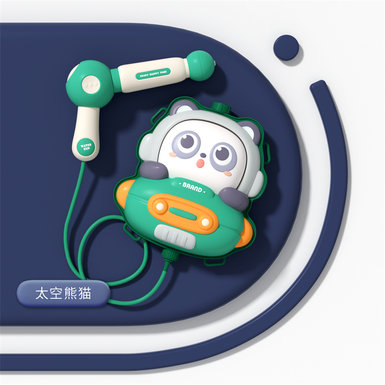 Space panda backpack water gun toys summer toys