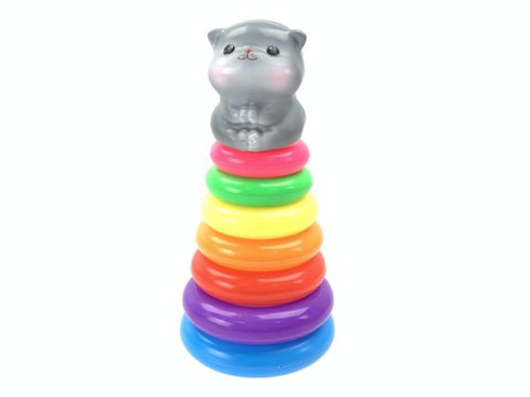 7-layer circular ring kitten