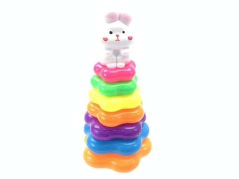 7-layer plum blossom ring rabbit